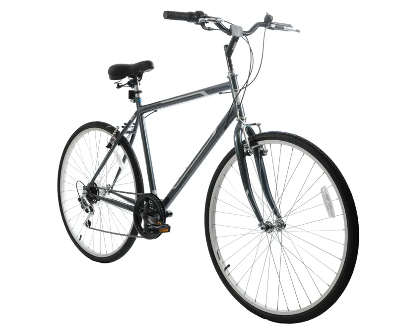 Professional Premium 700c Commuter Hybrid Bike Grey-1